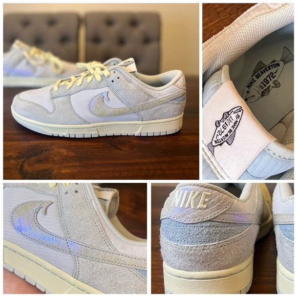 Nike Dunk Low SE Gone Fishing Chinook Salmon Shoes
